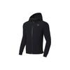 Li-Ning Fitness Series Logo Print Zip-Up Hooded Sports Jacket Men Jacket Black AFDSA01-1