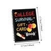 Vertical Coil College Survival Book Portable Spiral-Bound Notebook Festive Gift Card Book  School