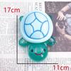 17cm Jumbo Openable Glow-in-the-Dark Turtle Doll Oversized Soft Toy Storage Box Sea Turtle Ornament for Kids