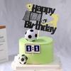 Cake Decorations Supplies Football Birthday Cake Topper,  Man Boy Soccer Football Sport Themed Birthday Anniversary