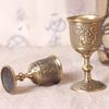 Practical Anti-fall Electroplating Nice-looking Antique Mini Wine Pot Cups Party Decor Wine Jug