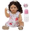55 см реборн младенец вьющиеся волосы реалистичные младенцы девочка кукла мягкая очаровательная детская игрушка подарки