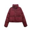 Stand Collar Women's Down Jacket Winter Korean Style White Duck Down Lightweight Bread Coat