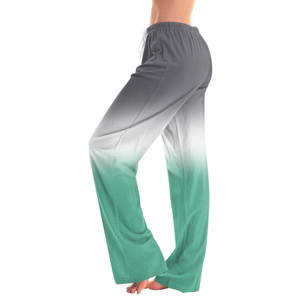 Women's Fashion Loose Casual Gradient Printed Casual Pants