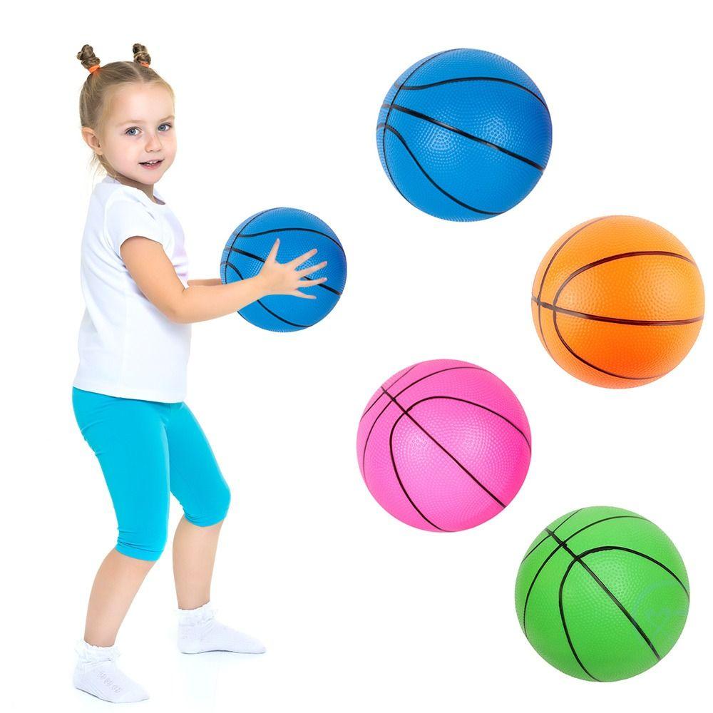 Sports Inflatable Small Basketball Toy Matches Training Elastic Balls Hot Small Patting Ball Kids