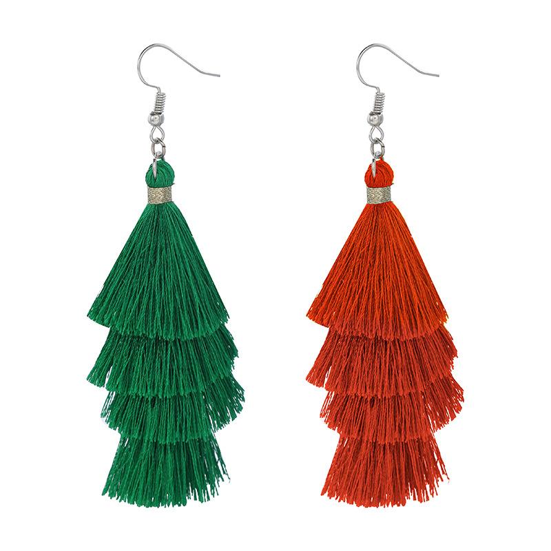 1 Pair of Ladies' Christmas Earrings, Christmas Gift for Everyday Wear, Christmas-themed Jewellery, Ladies' Accessories