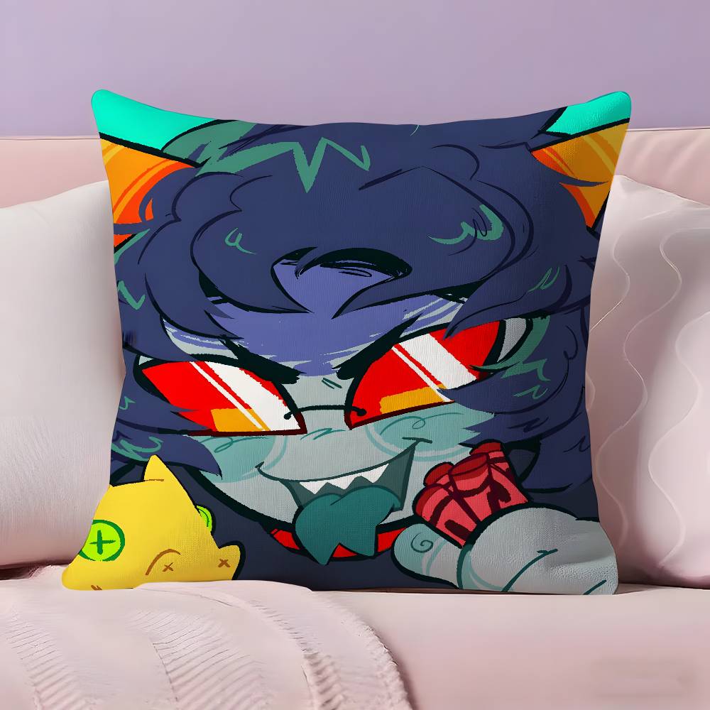 Anime HHomestuck Pillow Case Ultra Soft Skin Friendly Fabric Cloud Like Comfort Concealed Zipper