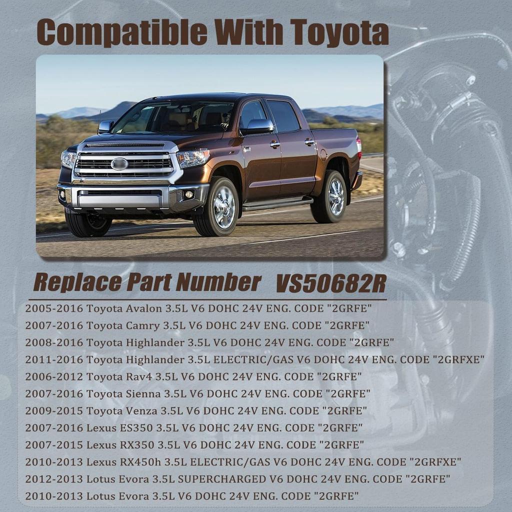 Valve Cover Gasket for Toyota Avalon Toyota Sienna Camry RAV4 Highlander 2008-2016 Lexus ES350 Lexus RX350 2007-2015 3.5L Replace # VS50682R