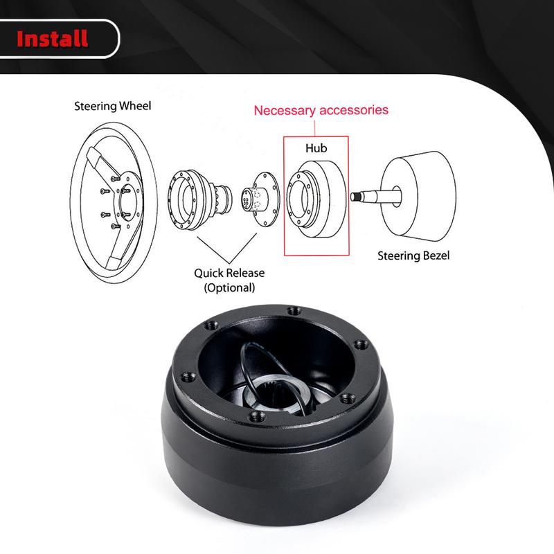Aluminum Adapter Steering Wheel Hub 142H For Nissan Datsun 280Z 280ZX 260Z 240Z 610 620 510 810 QR063