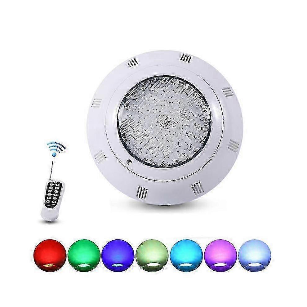 35-ваттный RGB LED светильник для бассейна с пультом ДУ - IP68 Водонепроницаемое многоцветное освещение для бассейна для наружного подводного использования