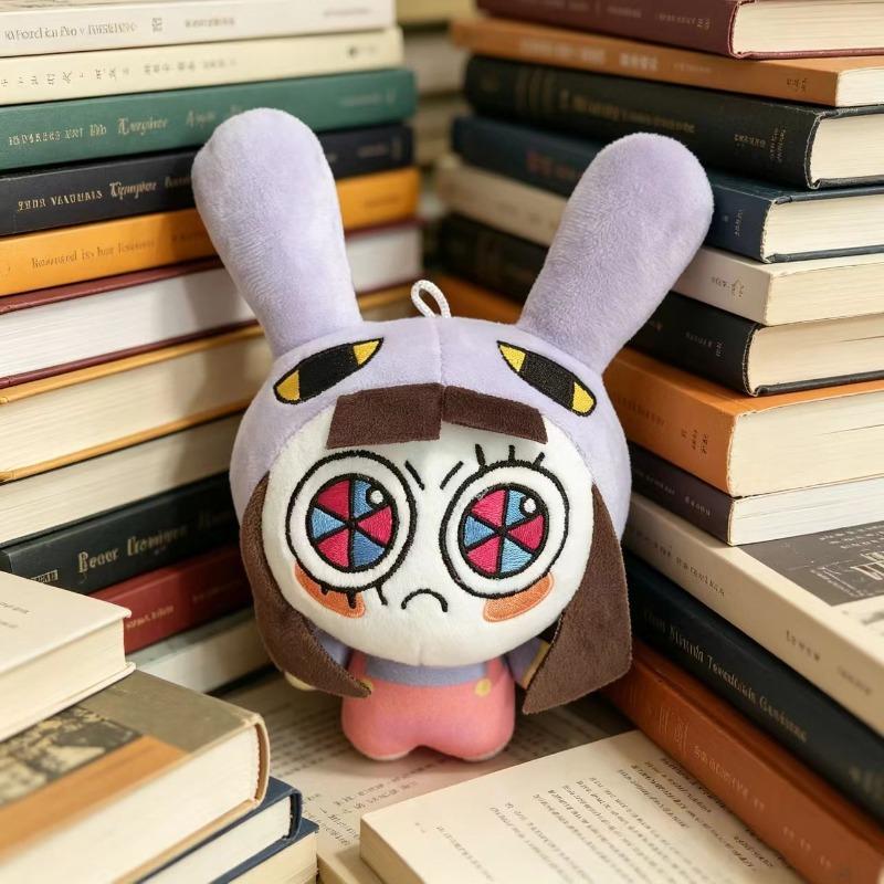 10cm Fantastic Digital Carnival Pomni Cotton Doll Cute Soft Jax Plush Doll Animated Style Decoration Collection Kids Toys Gifts