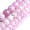 Purple  Angelite Loose Round 15 Inch Beads For Jewelry Making 4/6/8/10mm Beads
