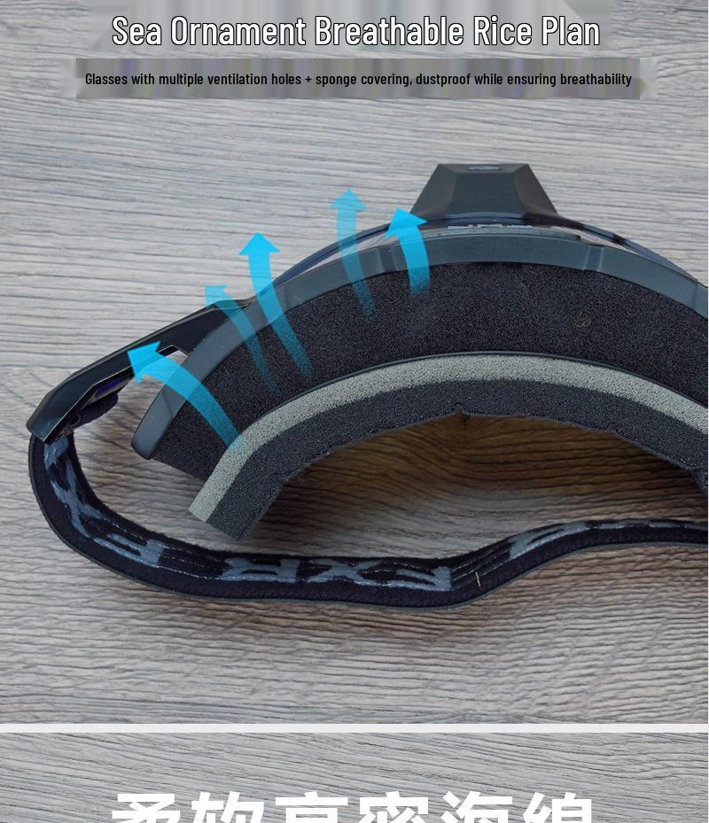 Новые двухслойные очки FXR с защитой от запотевания для внедорожной езды, катания на горных велосипедах и лыжах.