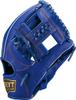 ZETT Youth Baseball Soft Royal Blue BJG742630 Glove, Steer, All-Around, Left-Handed Throw, (2500), Size M,