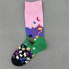 Женские носки унисекс из чесаного хлопка Happy Socks Вишня Клубника