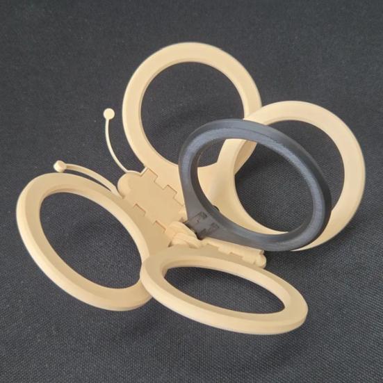 Складной поднос для напитков Бабочка на 4 стакана, многоразовый держатель для стаканов, портативный держатель для стаканов для кофе, чая, пива, вечеринок