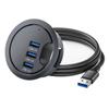 USB 3.0 концентратор для чтения карт памяти 3/4 порта USB настольный разветвитель док-станция док-станция для чтения карт памяти для настольного ПК стол