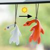 Hot Color Change Duck Funny Swing Goose Roasted Car Pendant Swing Duck Hanging Ornament for Car Products Interior Accessories