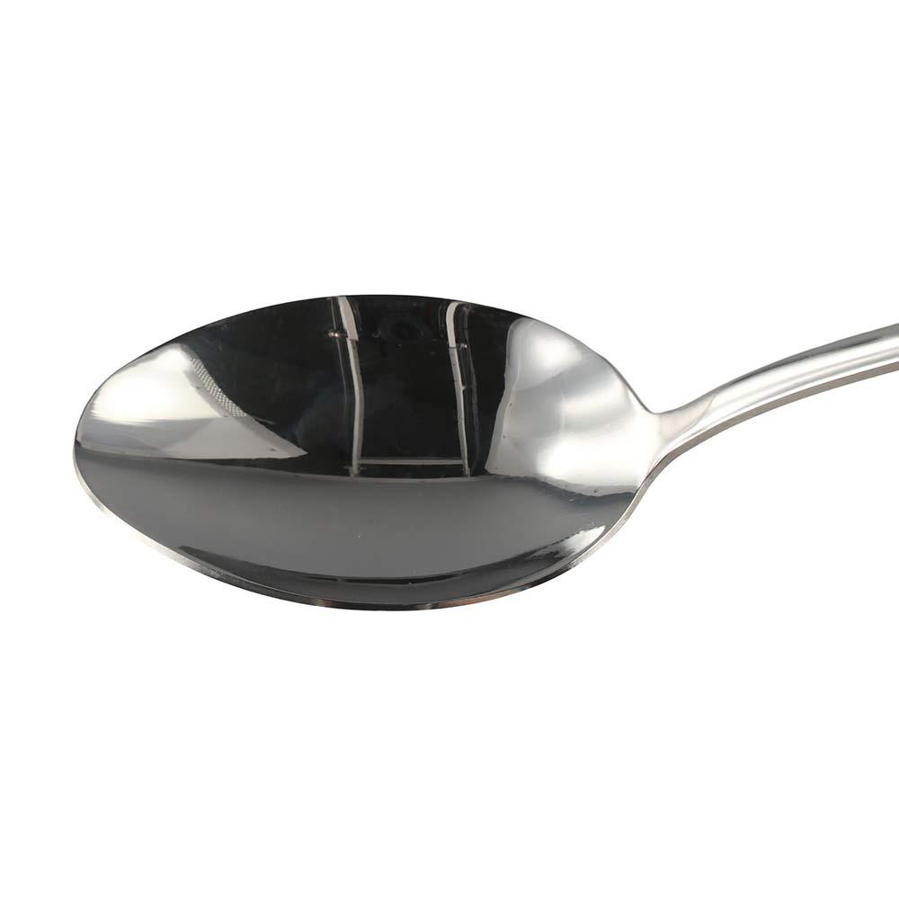 Rustproof Curved Handle Spoon Comfortable Grip Serving Spoons Dessert Spoons  Baby