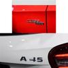 ABS Для Mercedes Benz A35 45 43 AMG W177 W176 A35 A45 A45S TURBO 4MATIC Наклейки-эмблемы с буквами на багажник автомобиля Аксессуары