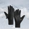 Outdoor Riding Gloves Men Winter Sports Waterproof Windproof Fleece Lined Thermal Touchscreen Gloves