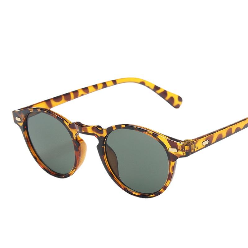 Ретро Мода Том Круглый Стиль Солнцезащитные Очки Мужские Винтажные Женские Дизайнерские Солнцезащитные Очки Мужские Женские Uv400