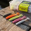 100PCS PVC Swim Bait 7cm 9cm Fishing Lures Durable Paddle Tail Swimbaits  Saltwater Fishing