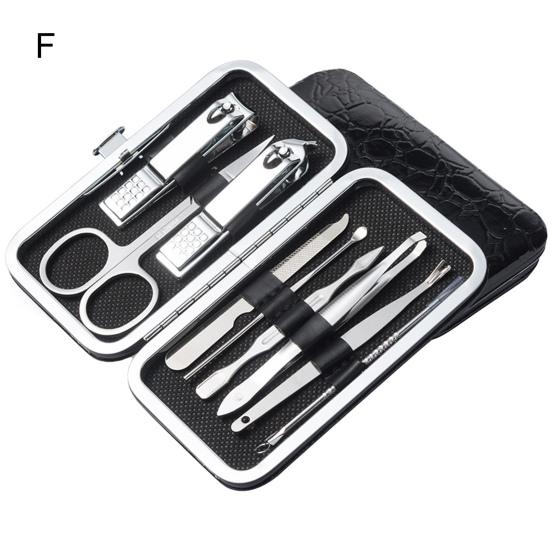 1 Set Stainless Steel Nail Clipper Plating Procedures Stylish Toenail Fingernail Manicure Cutters