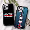 Чехол для телефона M-Martini Racing с горизонтальной полосой из ПК+ТПУ для IPhone 11 12 13 14 15 16 17 Plus Pro Max