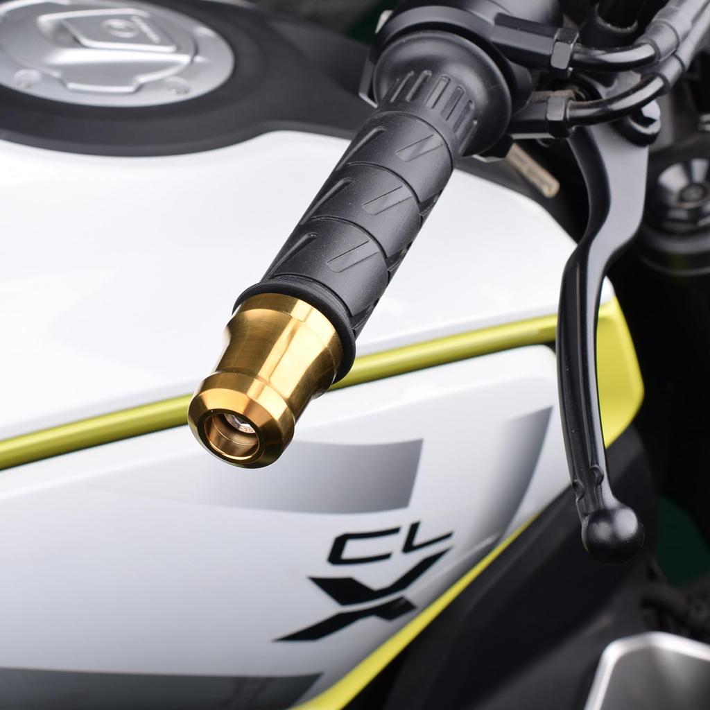 BYEMTTY Motorcycle Supplies, Handlebar End, Ultra Heavy Bar End, For Kawasaki Genuine Handles, M8