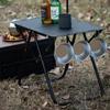 Outdoor Tactical Table Aluminum Alloy Hinge Folding Table Portable IGT Table Picnic Table Camping Tea Tables Quick Open