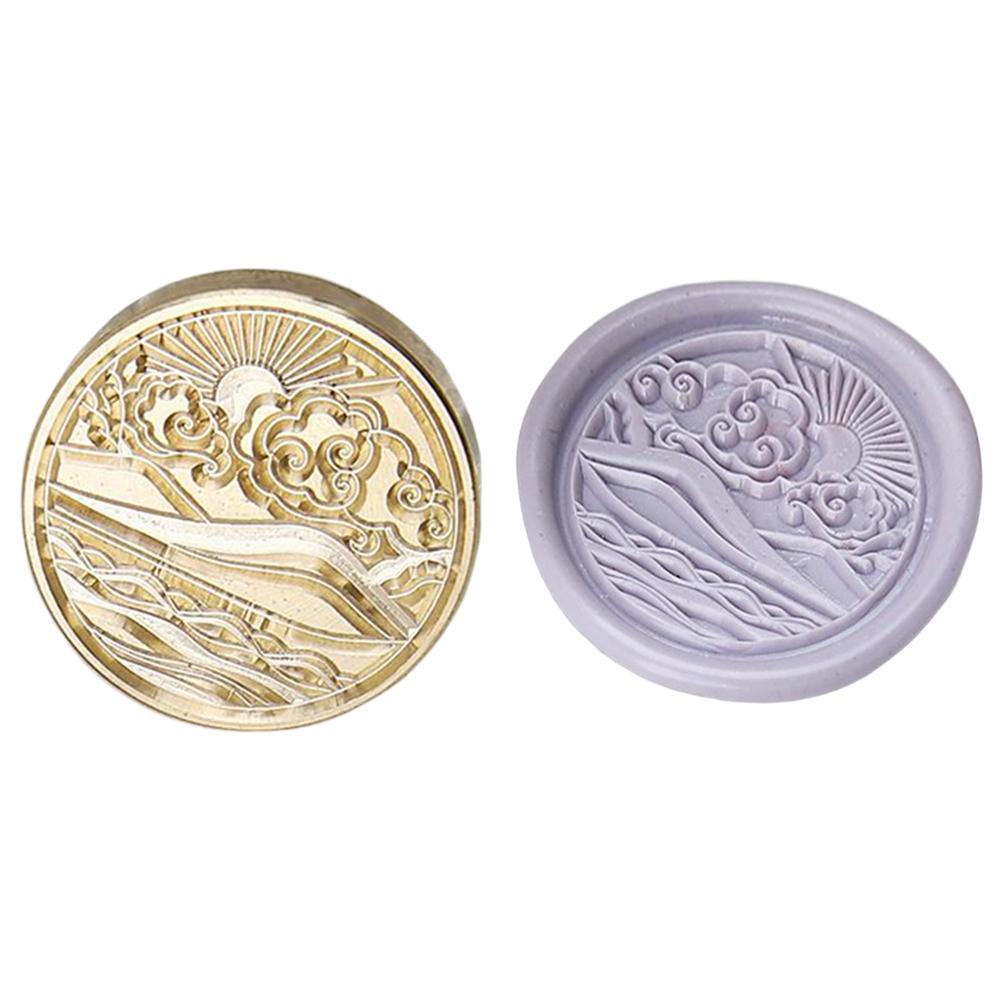 Штамповая головка серии Star Moon DIY, медная головка для ручного счета для подарка, скрапбукинга