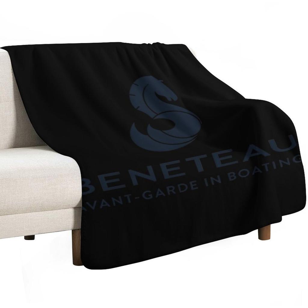Логотип Beneteau Yachts Рыболовные лодки Плед для сна Теплый плед для офиса Дивана Кровати