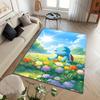 1PC Japanese Pokémon Squirtle Print Carpet for Living Room Bedroom Kid's Room Home Decor Area Rug Sofa Cloakroom Play Mat