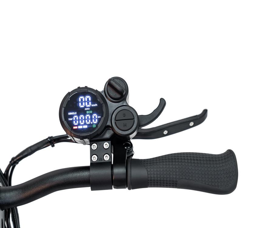 KuKirin M4 Max foldbar elektrisk scooter 800W, 48V 18,2Ah batteri, tophastighed 45 km/t, 10 tommer dæk, støddæmper for og bag