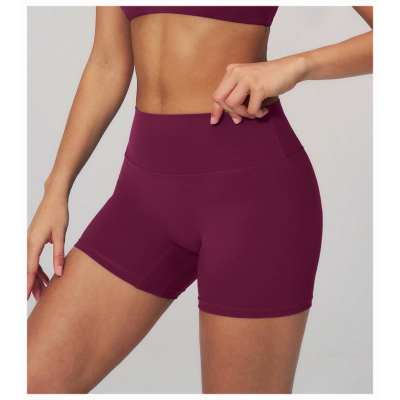 Women S High Waist Tight Yoga Shorts Quick Dry For Gym Fitness