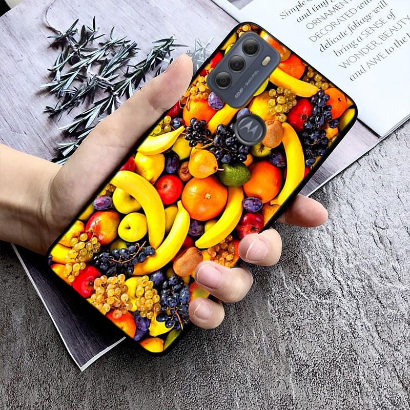 Чехол для телефона Fruits для Moto G84 G22 G32 G42 G52 G62 G53 G72 G60 G60S G24 G10 G20 G30 G13 G50 G 5G G Pure