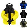 Mini Down Jacket Keychain Fabric Zippered Key Chain Cool Funny Key Jacket