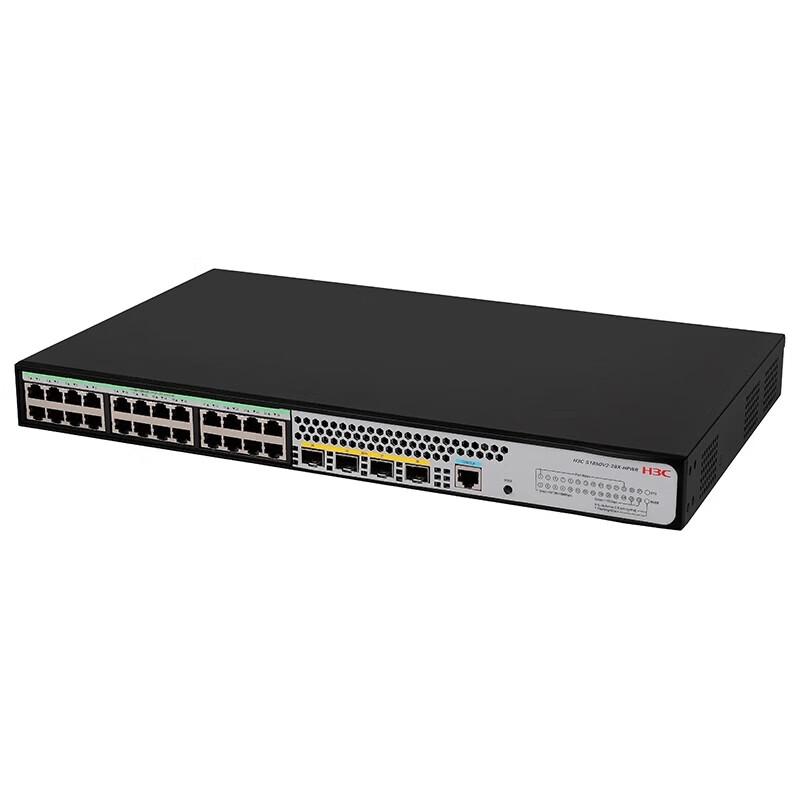 H3C S1850V2-28X-HPWR 24-портовый гигабитный управляемый коммутатор PoE