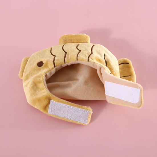 Шапка для питомца Привлекательная Заметная Очаровательная Хлопковая Мультяшная Форма Суши Головной убор для питомца кошки собаки Товары для питомцев