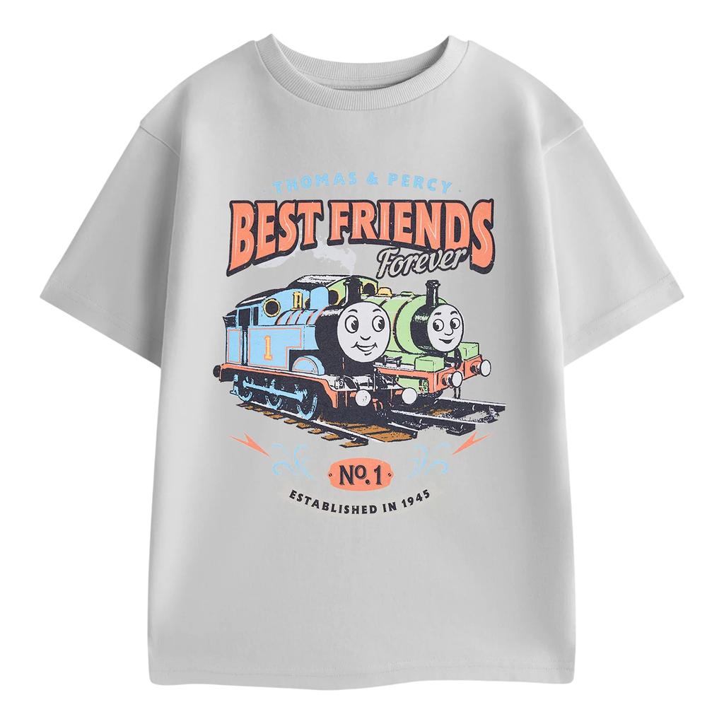 Thomas And Friends Boys Best Friends Forever Short-Sleeved T-Shirt