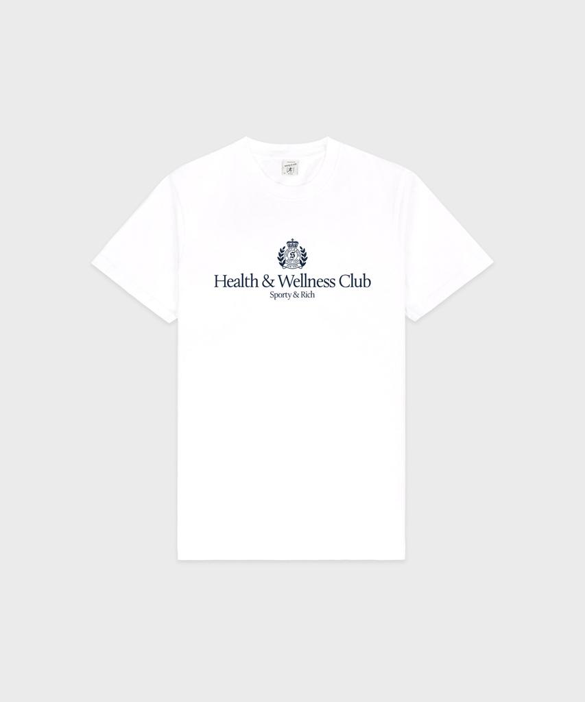 Унисекс футболка SPORTY&RICH H&W Crest - Белый R265Aut018