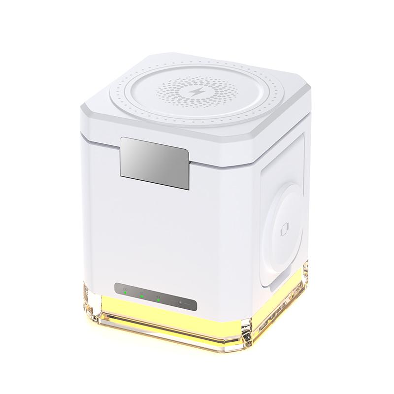 3 In 1 Magnetic Wireless Charger Stand Foldable For iPhone 16 15 14 13 Apple Watch 8 7 6 Airpods 2 3 Fast Charging Dock Station