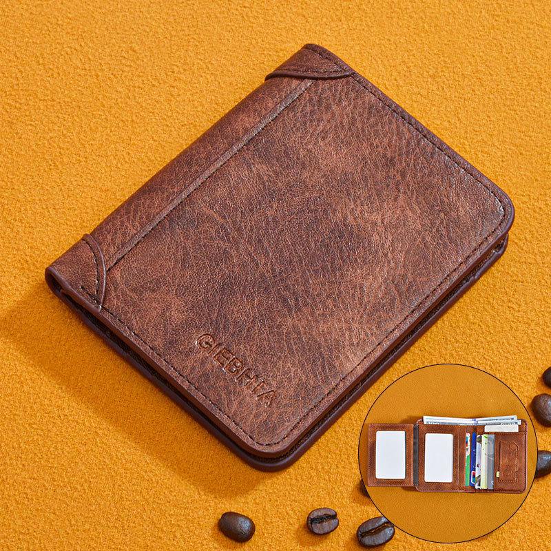 Men's Multi-Functional Ultra-Thin Wallet with Driver's License Holder
