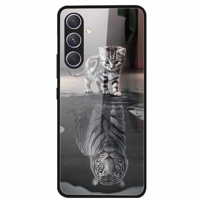 Закаленное Стекло Чехол для Samsung Galaxy A34 / A54 5G Крышка Жесткие Ударопрочные Чехлы для Samsung A54 Funda Coque для GalaxyA54 чехол