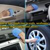 10PCS Microfiber Wax Applicator Pads Car Care Soft Wax Sponge With Finger Pocket Wax Applicator For Car Paint Interior Leather