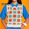 The Granny Square Card Deck 50 Mix Crochet Patterns Card Deck Crochet Blocks Clothes Accessories for Adults Beginner