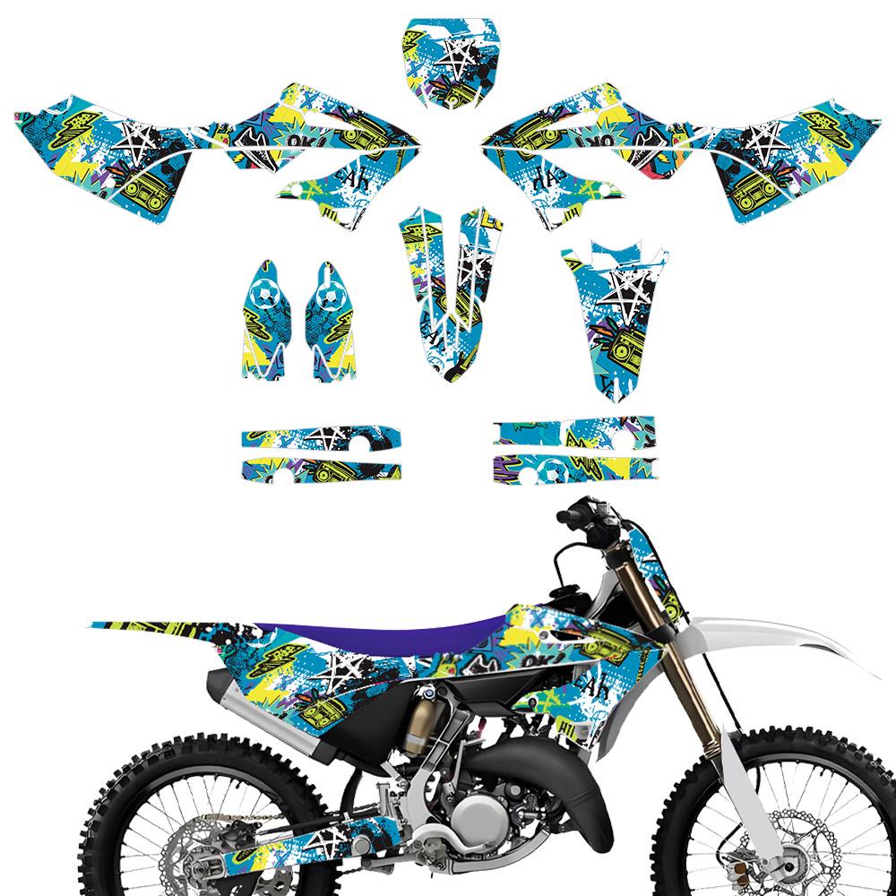 2022-2024 YAMAHA YZ125/250 Внедорожный Мотоцикл Полный Комплект Наклеек