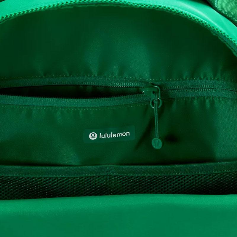 Lululemon New Crew 22L Fashion Versatile Simple Recycled Nylon Backpack Unisex Backpack Green LU9CLES-062468