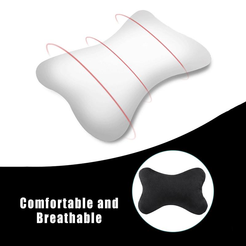 OQA4 Car Seat Belt Protection Shoulder Pads Headrest Neck Pillow For Mercedes Benz W177 W213 GLS GLE1 W212 W205 AMG Auto Accessories